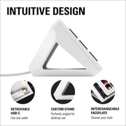 ELGATO STREAM DECK MK2 - 15 CUSTOMIZABLE LCD KEYS WHITE 10GBA9911 - SWIFT PERIPHERALS1092399
