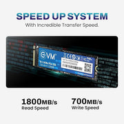 EVM 128GB NVME M.2 INTERNAL SSD EVMNV/128GB - SWIFT PERIPHERALS