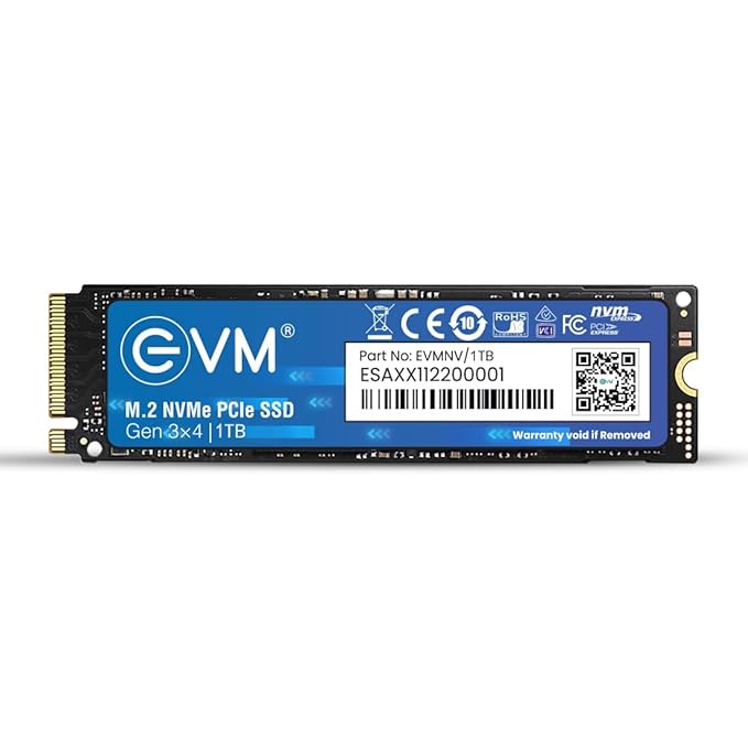 EVM 1TB NVME M.2 SSD EVMNV/1TB - SWIFT PERIPHERALS105736