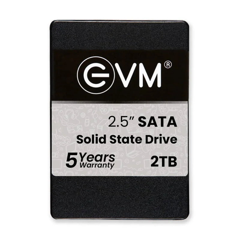 2.5-inch SATA internal SSD, 2TB capacity, 5 years warranty, solid state drive.