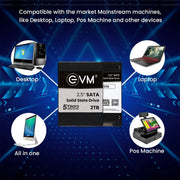 2TB 2.5-inch SATA SSD solid state drive with compatibility for desktop, laptop, POS, all-in-one