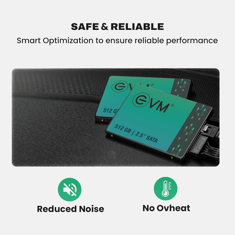 EVM 512GB INTERNAL SATA SSD EVM25/512GB - SWIFT PERIPHERALS104609