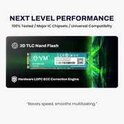 EVM 512GB M.2 INTERNAL SATA SSD EVMM2/512GB - SWIFT PERIPHERALS104326