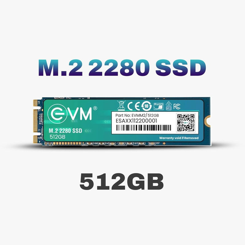 EVM 512GB M.2 INTERNAL SATA SSD EVMM2/512GB - SWIFT PERIPHERALS104326