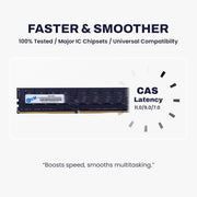 EVM 8GB DDR4 DESKTOP RAM 3200MHZ - (EVMT8G3200U88P) - SWIFT PERIPHERALS103137
