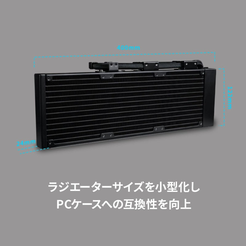 FAN AIO LIAN LI HYDROSHIFT II LCD - C 360TL BLACK (G89.GHS2LCD36TB.IN) - SWIFT PERIPHERALS1094659