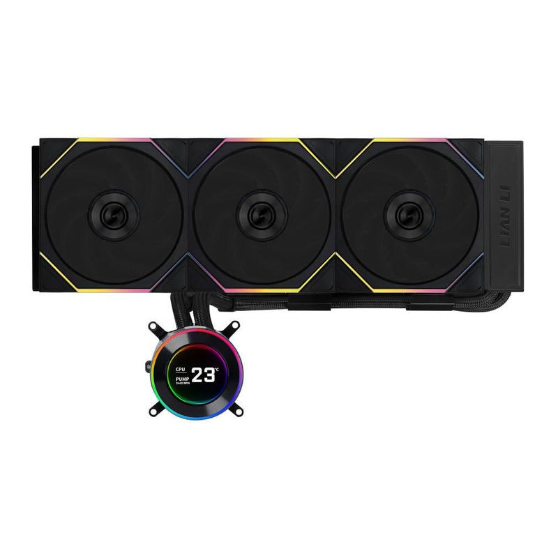 FAN AIO LIAN LI HYDROSHIFT II LCD - C 360TL BLACK (G89.GHS2LCD36TB.IN) - SWIFT PERIPHERALS1094659