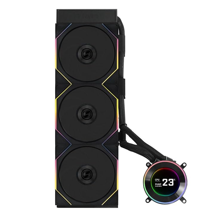 FAN AIO LIAN LI HYDROSHIFT II LCD - C 360TL BLACK (G89.GHS2LCD36TB.IN) - SWIFT PERIPHERALS1094659