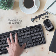 FINGERS CHEESY COMBO WIRED KEYBOARD AND MOUSE SET - SWIFT PERIPHERALS1087475