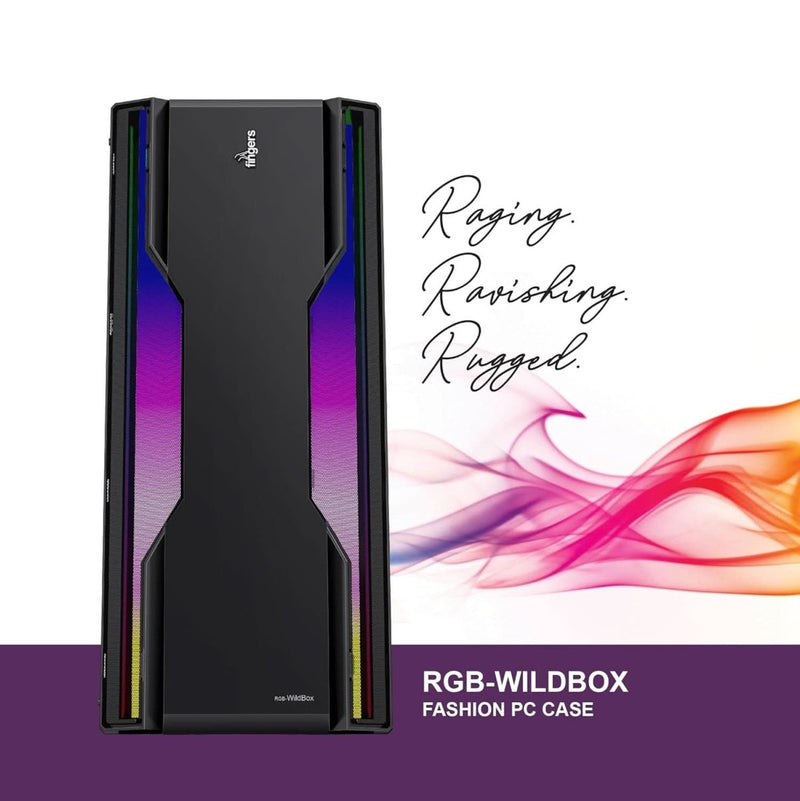 FINGERS RGB - CABINET COLLECTION (RGB - WILDBOX - FULL ATX) - SWIFT PERIPHERALS1087480