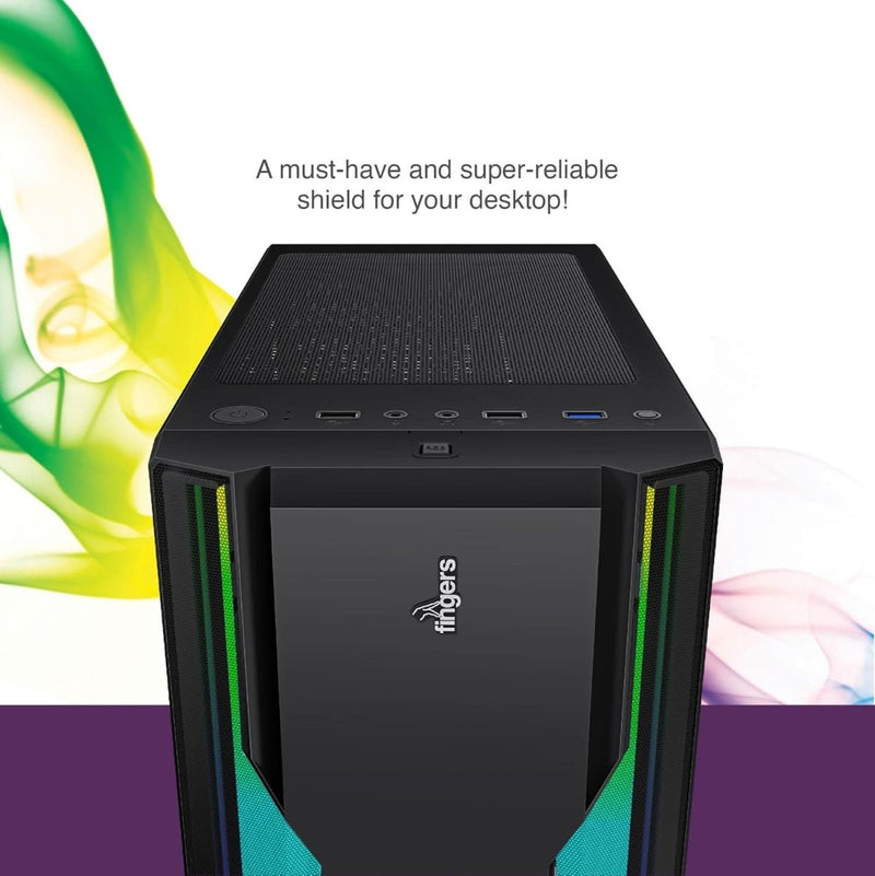 FINGERS RGB - CABINET COLLECTION (RGB - WILDBOX - FULL ATX) - SWIFT PERIPHERALS1087480