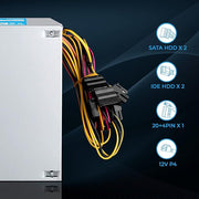 Foxin Anthony Desktop Computer Case with 500W power Supply - SWIFT PERIPHERALSANTHONY