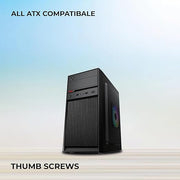 Foxin Anthony Desktop Computer Case with 500W power Supply - SWIFT PERIPHERALSANTHONY