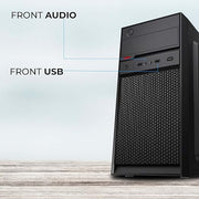 Foxin Anthony Desktop Computer Case with 500W power Supply - SWIFT PERIPHERALSANTHONY