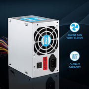 Foxin FPS - 500S 500 - Watt Power Supply Multi Protection Technology SMPS with 2 Years warranty - SWIFT PERIPHERALSFPS-500S-500WSMPS
