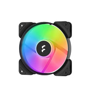 FRACTAL ASPECT 12 RGB BLACK FRAME CABINET FAN - SWIFT PERIPHERALSFD-F-AS1-1204