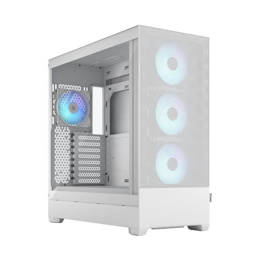 FRACTAL POP XL AIR RGB WHITE TG CLEAR TINT CABINET FD - C - POR1X - 01 - SWIFT PERIPHERALSFD-C-POR1X-01