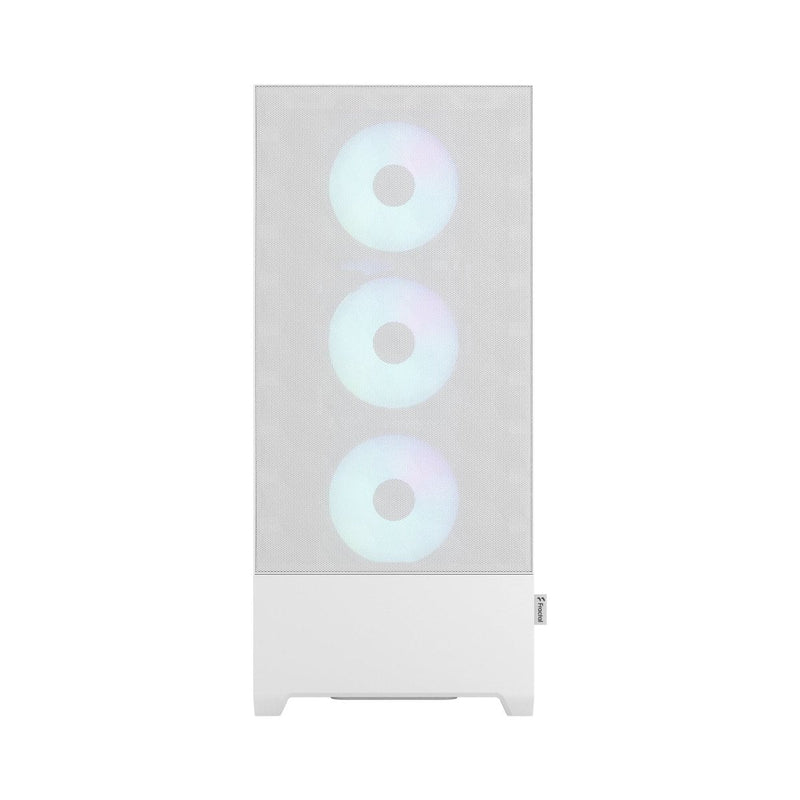 FRACTAL POP XL AIR RGB WHITE TG CLEAR TINT CABINET FD - C - POR1X - 01 - SWIFT PERIPHERALSFD-C-POR1X-01