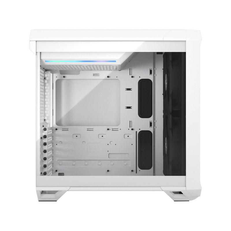 FRACTAL TORRENT COMPACT WHITE TG CLEAR TIN CABINET - SWIFT PERIPHERALSFD-C-TOR1C-03