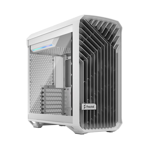 FRACTAL TORRENT COMPACT WHITE TG CLEAR TIN CABINET - SWIFT PERIPHERALSFD-C-TOR1C-03