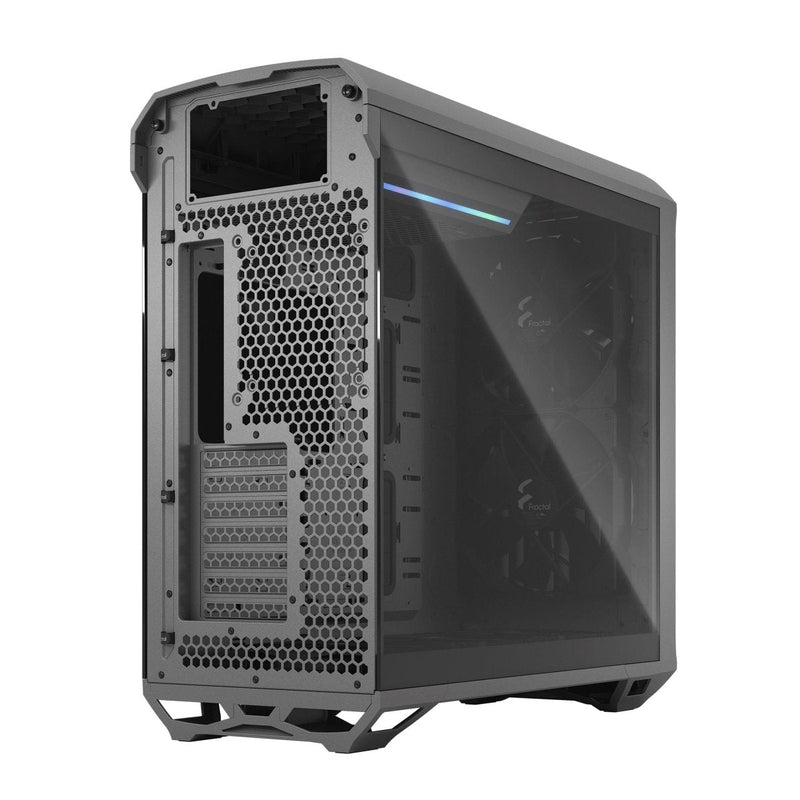 FRACTAL TORRENT GRAY TG LIGHT TINT CABINET - SWIFT PERIPHERALSFD-C-TOR1A-02