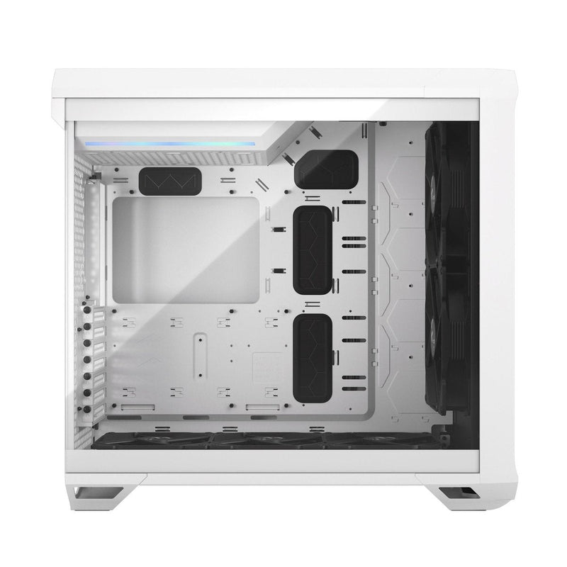 FRACTAL TORRENT WHITE TG CLEAR TINT CABINET - SWIFT PERIPHERALSFD-C-TOR1A-03