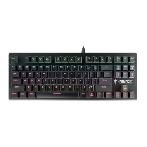 Gamdias HERMES E2 Mechanical Gaming Keyboard with Built - in Memory and 7 Color Neon Illumination - SWIFT PERIPHERALSHermes-E2
