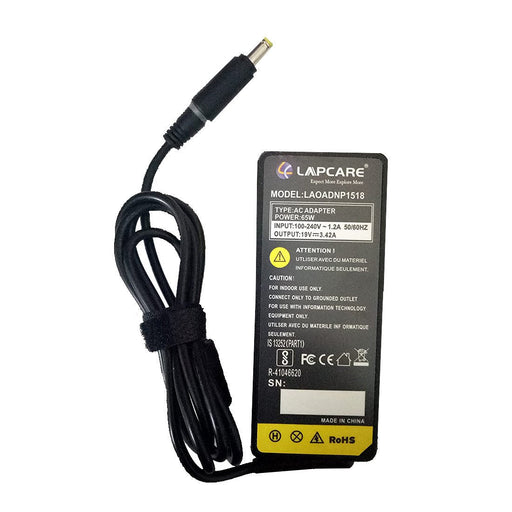 GATEWAY Compatible 65W 19.5V 5.5mm Pin Laptop Charger Adapter - SWIFT PERIPHERALSLAOADNP1518