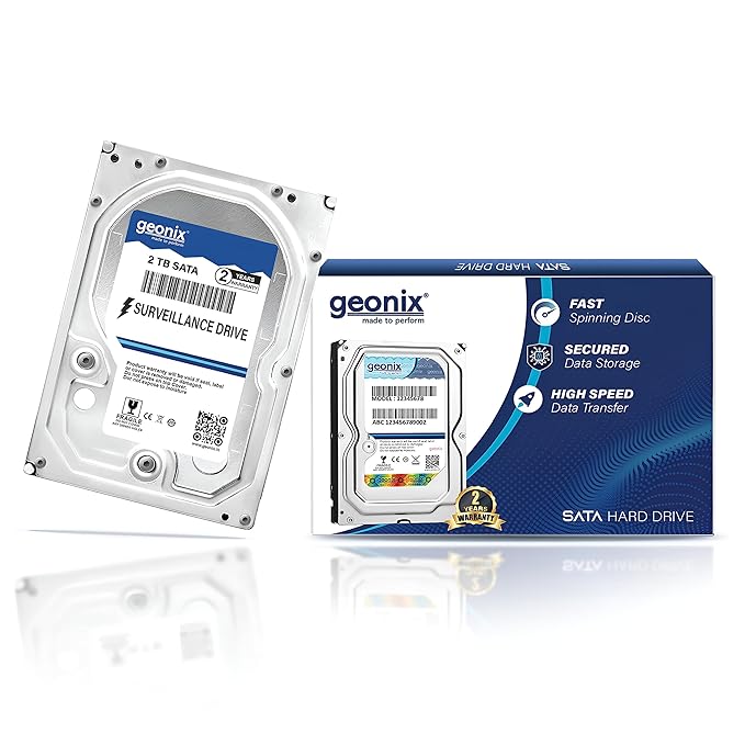 GEONIX 2TB SATA 6Gb/s 7200 RPM Hard Drive for Desktop - SWIFT PERIPHERALSGXHDD2TB