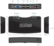 Geonix CPU ARM A9 Dual - Core 1.2GHz 512MB RAM 4GB Internal Storage Compact Thin Client - SWIFT PERIPHERALSGX-A9-Thin-Client