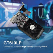 GEONIX Geforce GT610 2GB DDR3 Memory Graphics Card - SWIFT PERIPHERALSGXGCD32GB