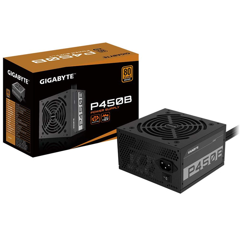 GIGABYTE 450W P450B 80 PLUS BRONZE NON MODULAR SMPS - SWIFT PERIPHERALS101823