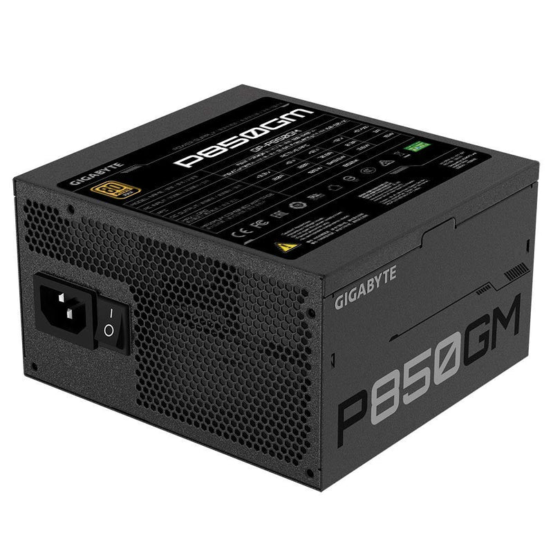GIGABYTE 850W P850GM 80 PLUS GOLD FULLY MODULAR SMPS - SWIFT PERIPHERALS1093970