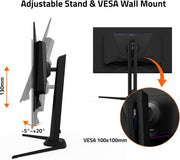 GIGABYTE AORUS FO27Q3 27" 360Hz 1440p QHD HDR Ready OLED Panel Gaming Monitor with Dual Speakers - Black - SWIFT PERIPHERALSAORUS-FO27Q3