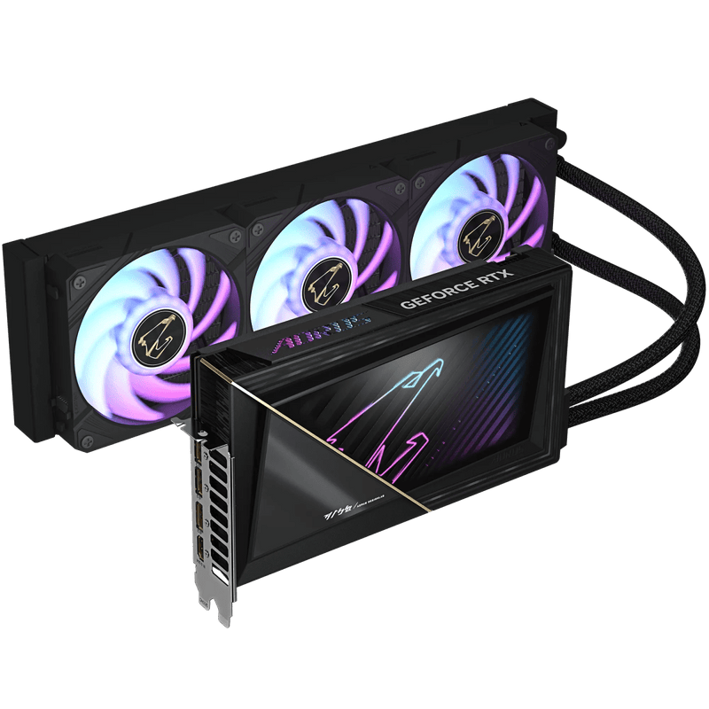 GIGABYTE AORUS GEFORCE RTX 5090 XTREME WATERFORCE W 32GB GDDR7 - SWIFT PERIPHERALS1093013