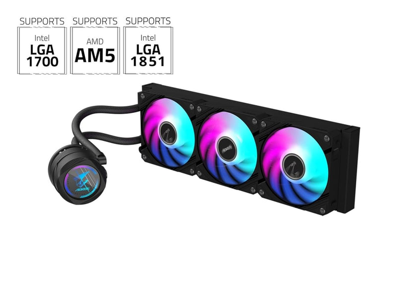 GIGABYTE AORUS WATERFORCE II 360 LIQUID CPU COOLER - SWIFT PERIPHERALS1091415