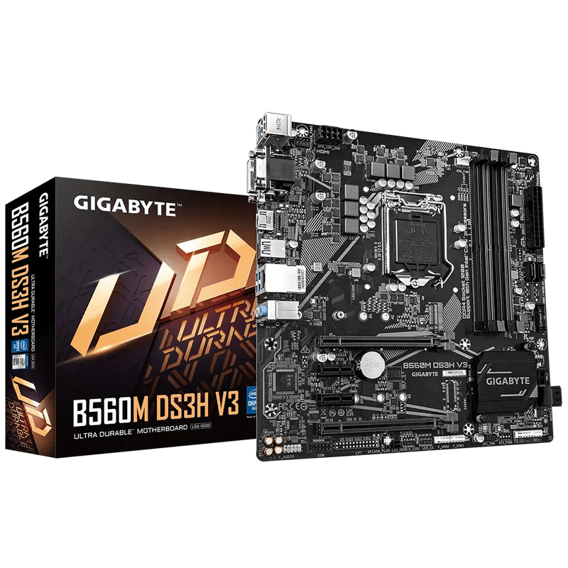 GIGABYTE B560M DS3H V3 MICRO ATX MOTHERBOARD - SWIFT PERIPHERALS1087892