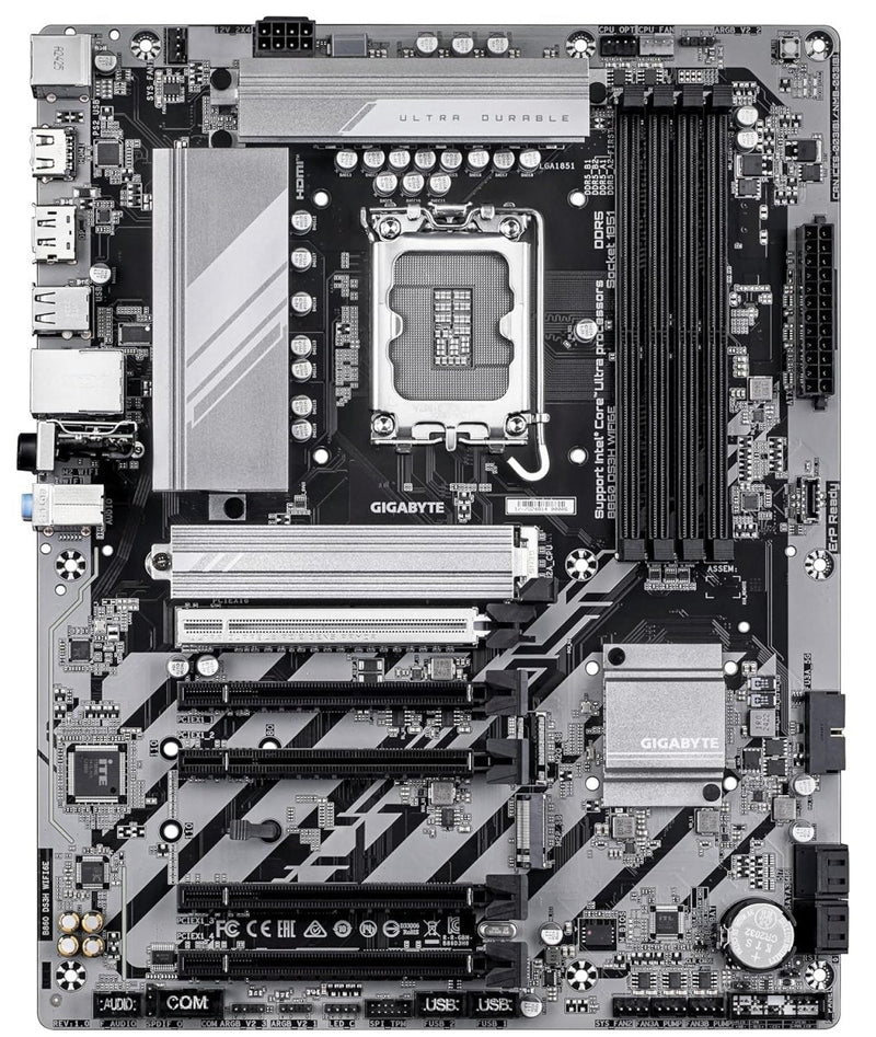 GIGABYTE B860M DS3H WIFI6E MICRO - ATX MOTHERBOARD - SWIFT PERIPHERALS1094886