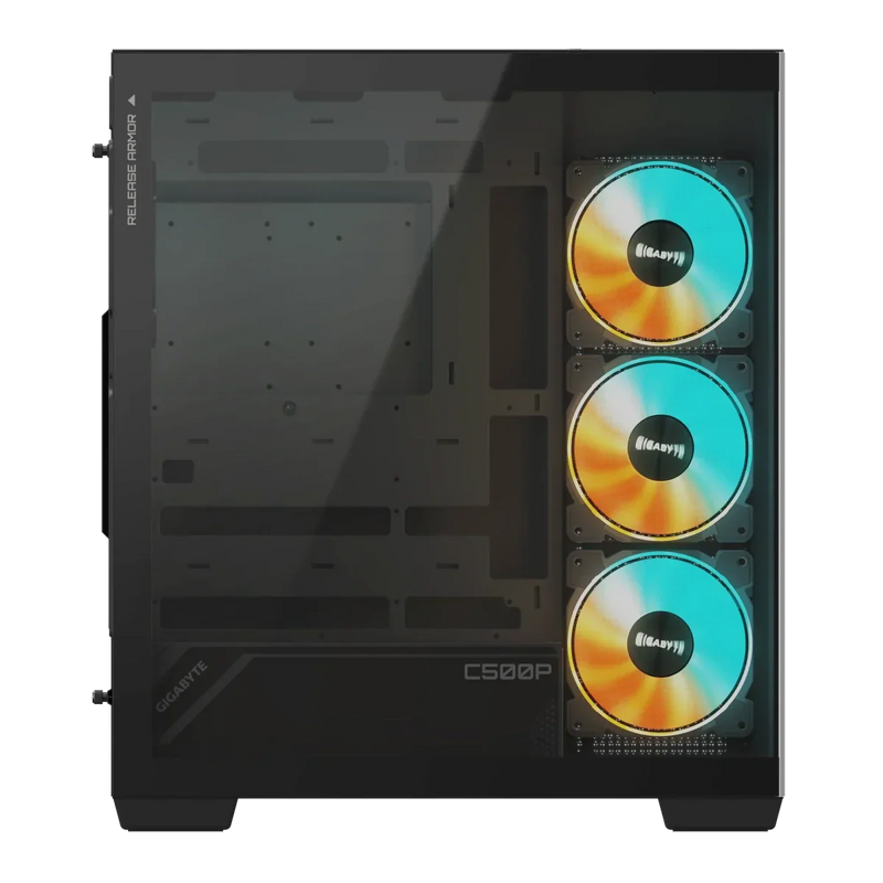 GIGABYTE C500 PANORAMIC STEALTH (BLACK) CABINET - SWIFT PERIPHERALS1091510