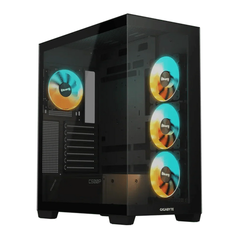 GIGABYTE C500 PANORAMIC STEALTH (BLACK) CABINET - SWIFT PERIPHERALS1091510