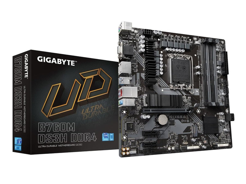 GIGABYTE GA - B760M - DS3H WIFI6E GEN5 - SWIFT PERIPHERALS1095065
