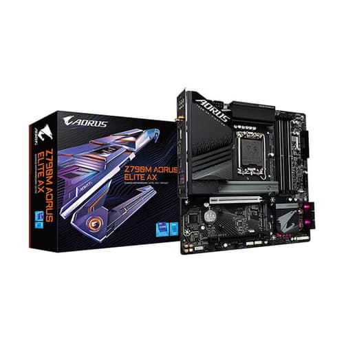GIGABYTE GA - Z790M AORUS ELITE AX DDR5 INTEL LGA1700 MOTHERBOARD - SWIFT PERIPHERALS1083886