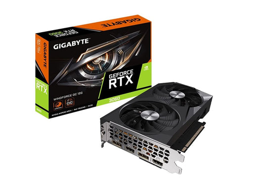 GIGABYTE GEFORCE RTX 3060 12GB WINDFORCE OC GRAPHIC CARD - SWIFT PERIPHERALS1083545