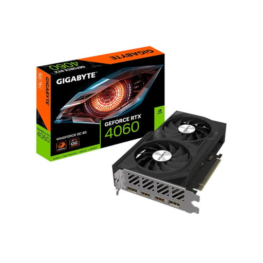 GIGABYTE GEFORCE RTX 4060 8GB WINDFORCE OC GRAPHIC CARD - SWIFT PERIPHERALS1085884