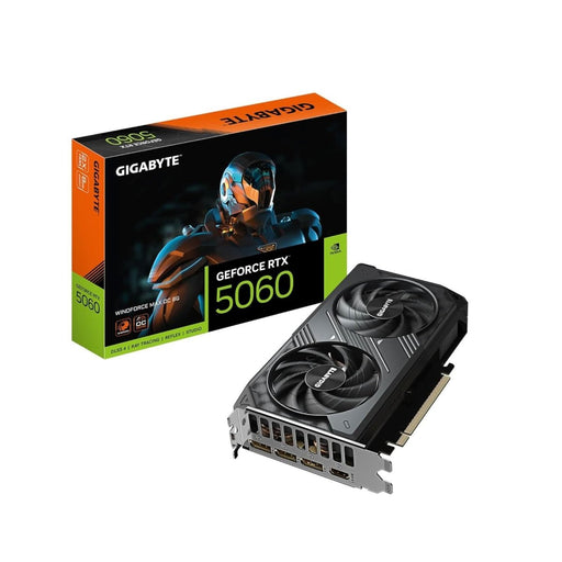 GIGABYTE GeForce RTX 5060 WINDFORCE MAX OC 8GB GRAPHIC CARD - SWIFT PERIPHERALS1095214