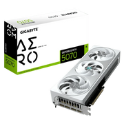GIGABYTE GEFORCE RTX 5070 AERO OC 12GB GDDR7 - SWIFT PERIPHERALS1093017
