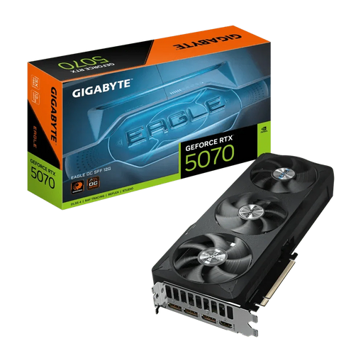 GIGABYTE GEFORCE RTX 5070 EAGLE OC 12GB GDDR7 - SWIFT PERIPHERALS1092742