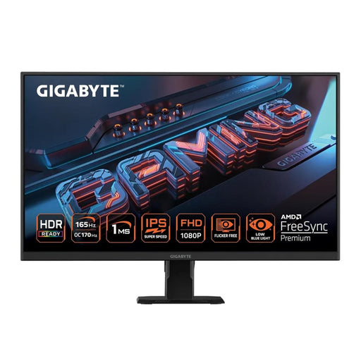GIGABYTE GS27F 27" 165Hz 1080P SS IPS Display FreeSync Gaming Monitor - SWIFT PERIPHERALSGS27F
