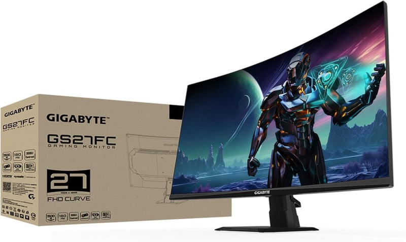 GIGABYTE GS27FC 27" 180Hz FHD FreeSync Premium Gaming Monitor - SWIFT PERIPHERALSGS27FC