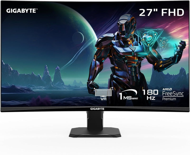 GIGABYTE GS27FC 27" 180Hz FHD FreeSync Premium Gaming Monitor - SWIFT PERIPHERALSGS27FC
